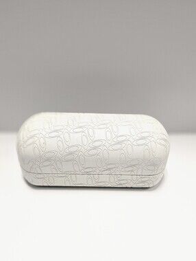 Oakley White Sunglass Snap Hinge Case